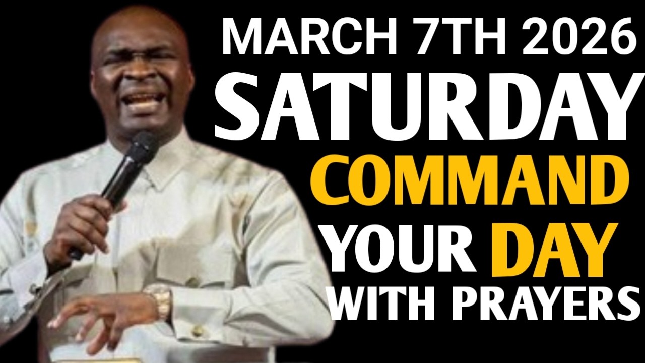 [SATURDAY 8TH MARCH,2026] START YOUR MORNING WITH PRAYER SPIRITUAL PRAYER BY APOSTLE JOSHUA SELMAN