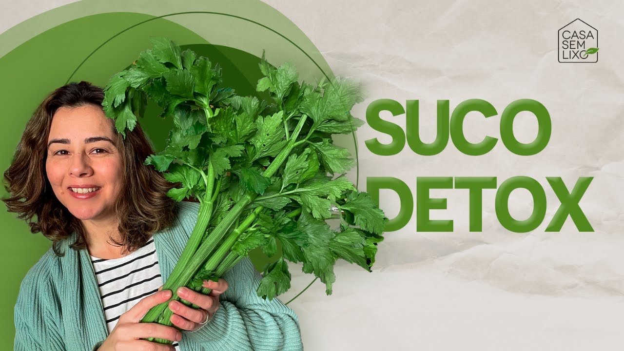 Suco Detox de Aipo - com Luana Zapelini