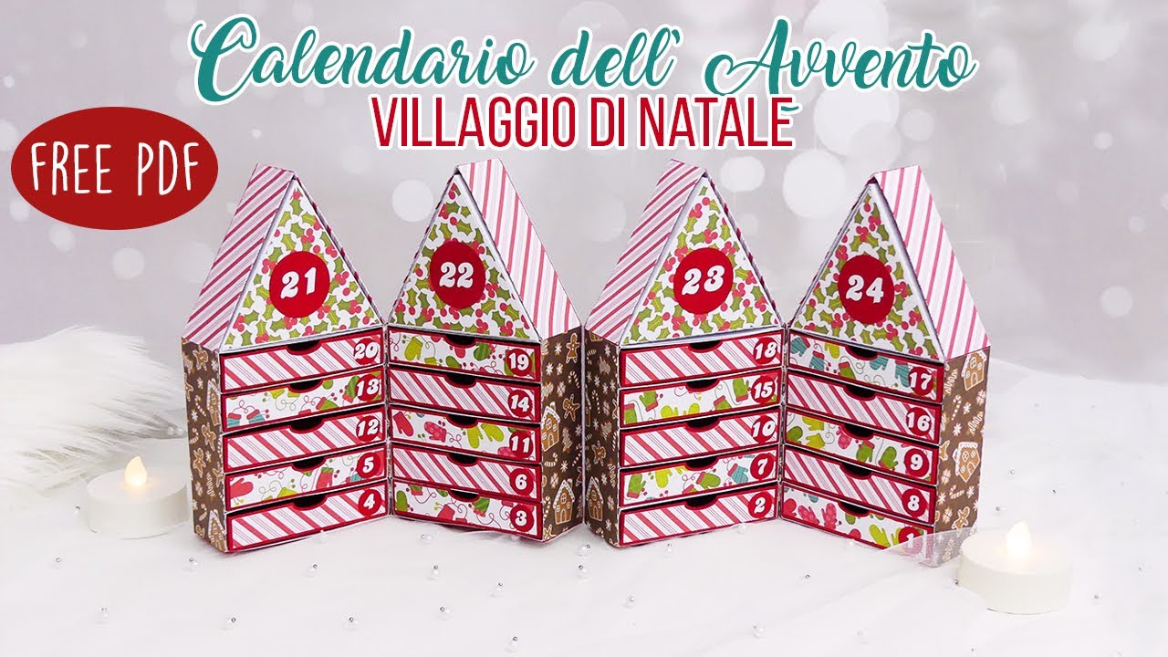 CALENDARIO DELL'AVVENTO VILLAGGIO DI NATALE