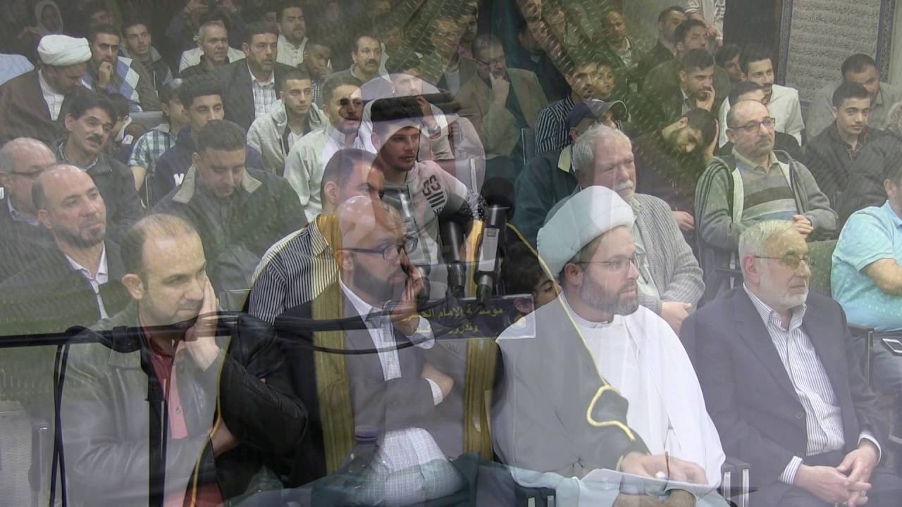 ابيات من الشعر في حق ابي الفضل العباس (ع) - مولد الانوار الشعبانية 1437 - الرادود نزار القطري