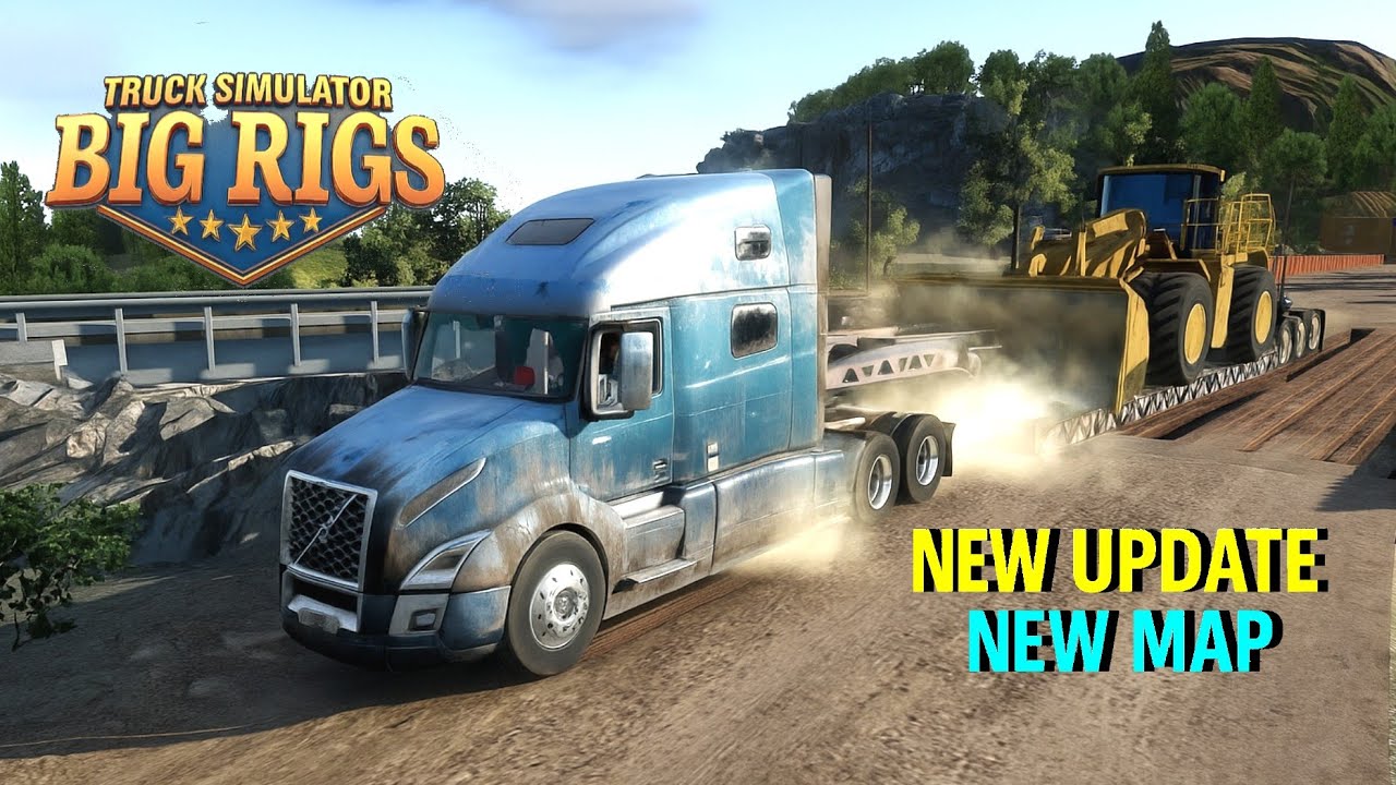 Truck Simulator BIG RIGS | Yakima Map | New Update Gameplay v1.5