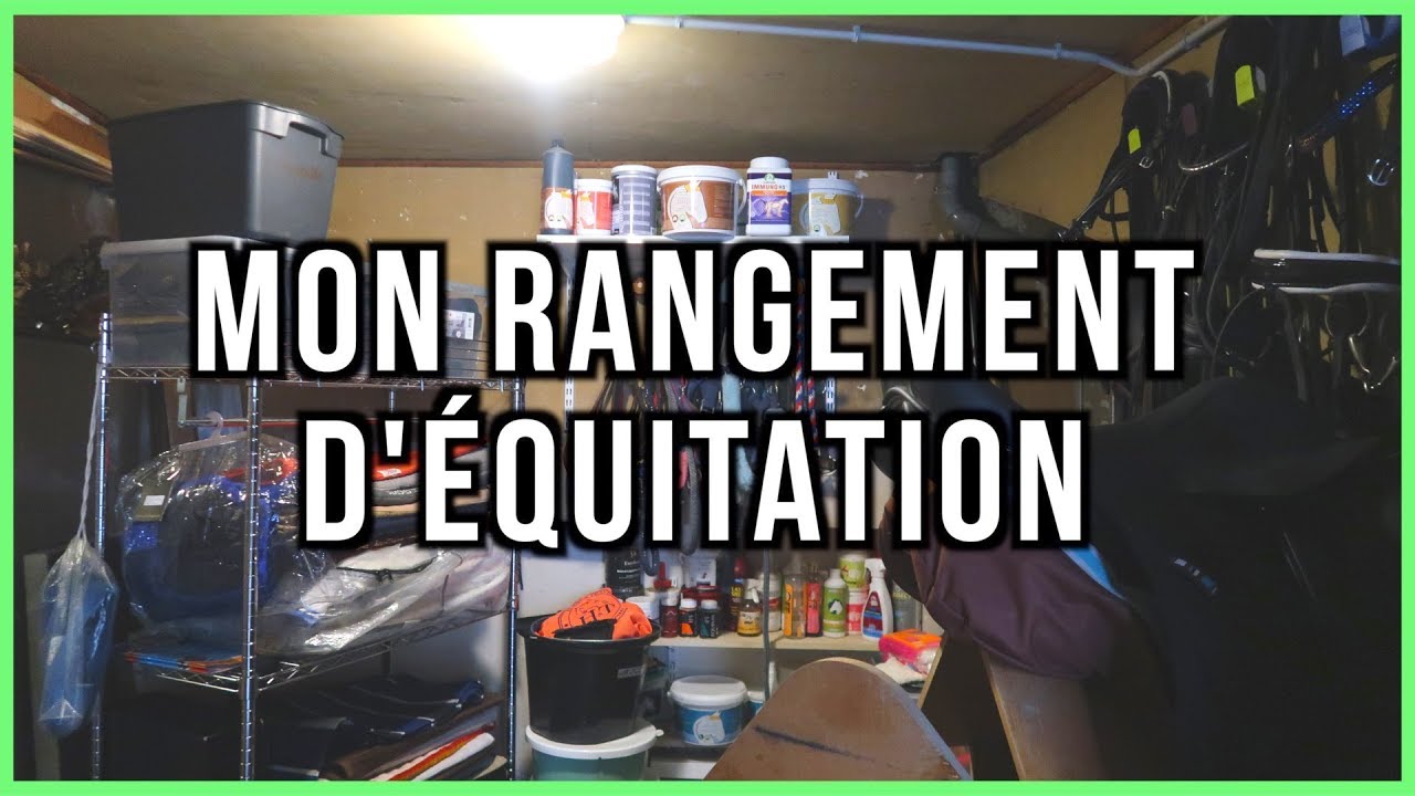 TOUTES MES AFFAIRES D'ÉQUITATION 🌞(+ mon rangement) / Mathilde & Sligo