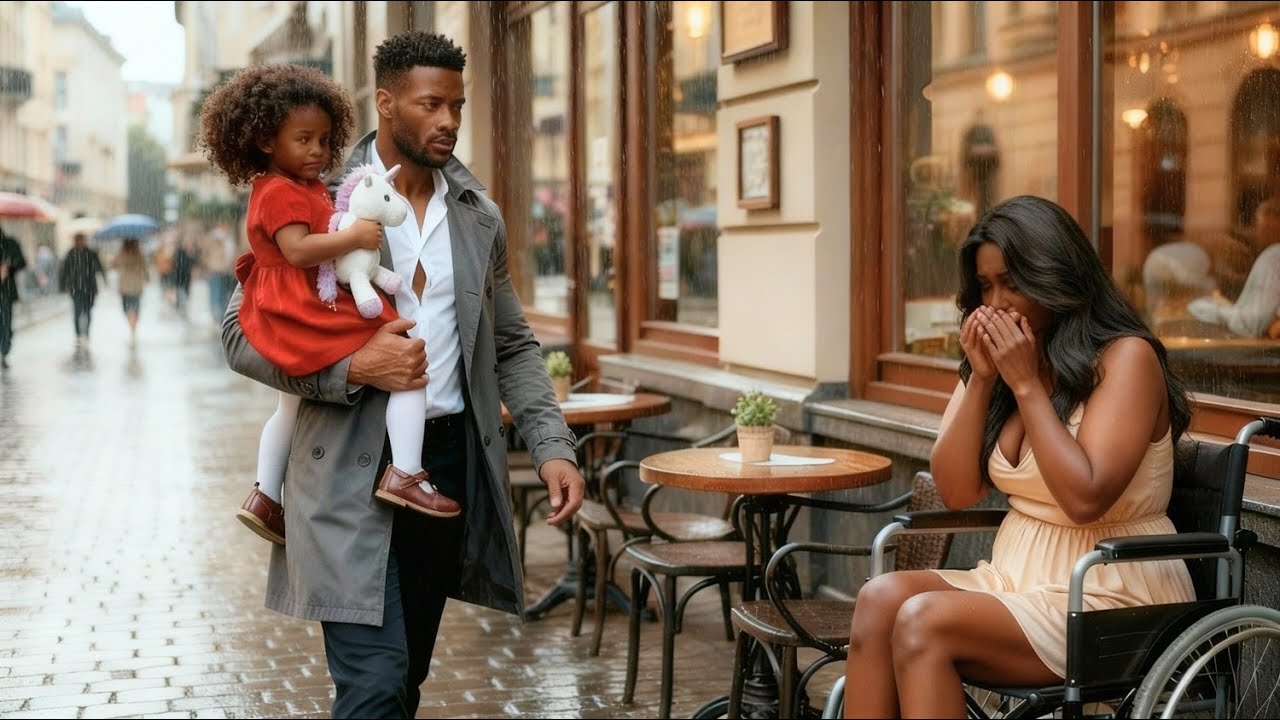 Paralyzed Black Woman Left Alone at Café On First Date—Then a CEO with a Little Girl Walked Up…