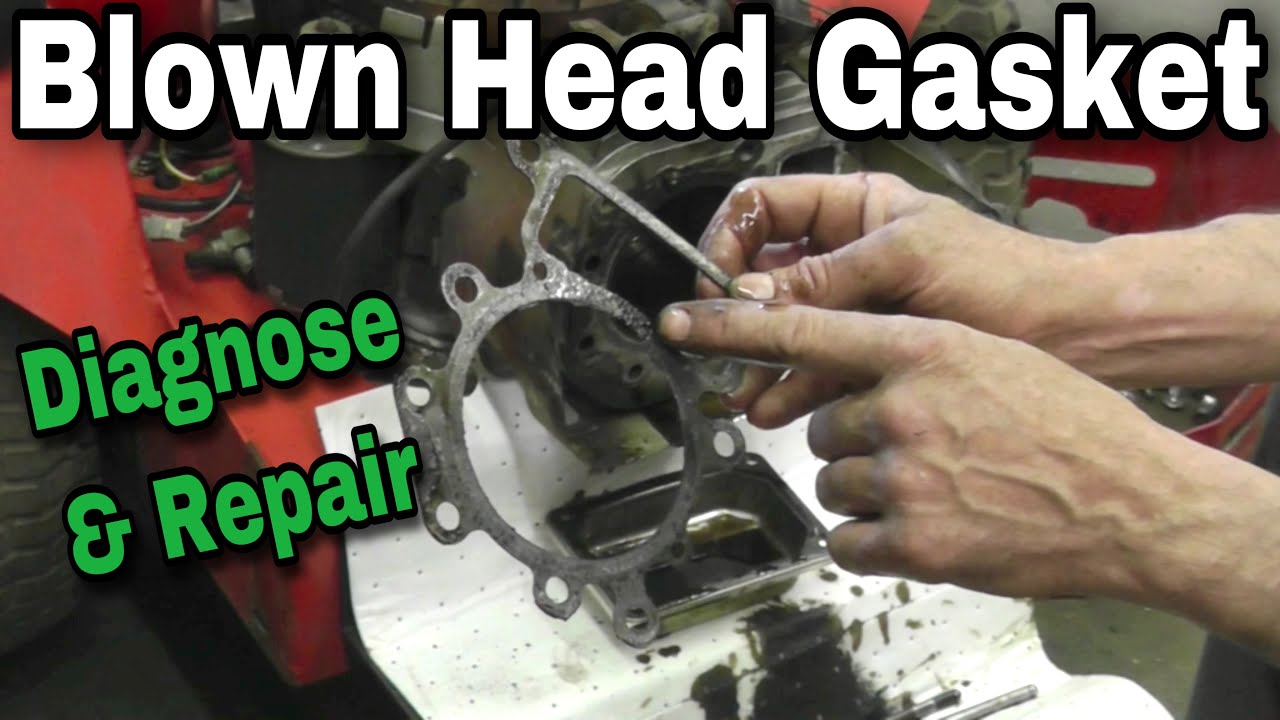 How To Diagnose & Repair Blown Head Gasket on Overhead Valve Engine (OHV)