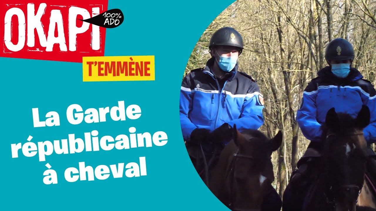 OKAPI T'EMMÈNE - LA GARDE RÉPUBLICAINE À CHEVAL