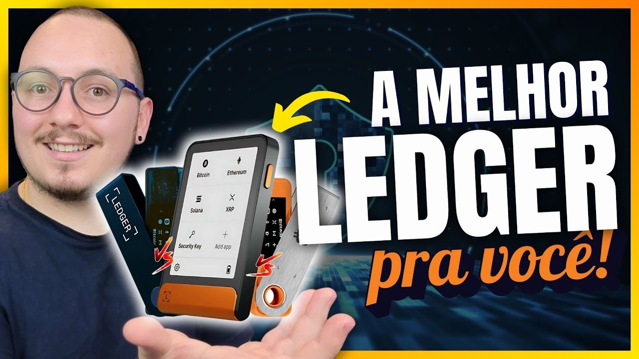 🛑 - QUAL LEDGER COMPRAR? NANO S PLUS vs NANO X vs FLEX!