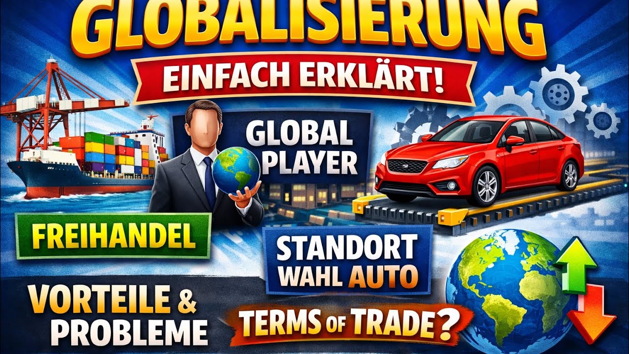 Globalisierung einfach erkl&auml;rt | Freihandel, Global Player & Terms of Trade