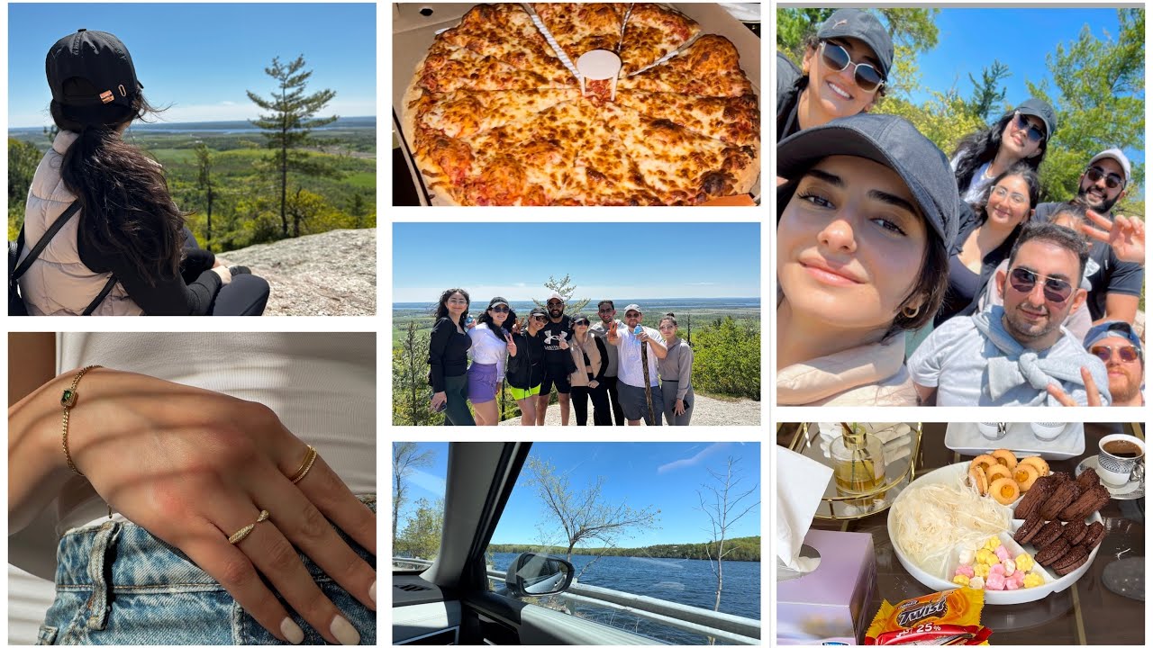 فلوغ: مشوار مع اخواتي و رفقاتي ع الجبل💕