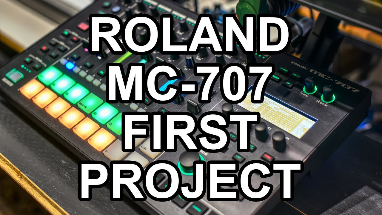 Roland MC-707 (my first project)