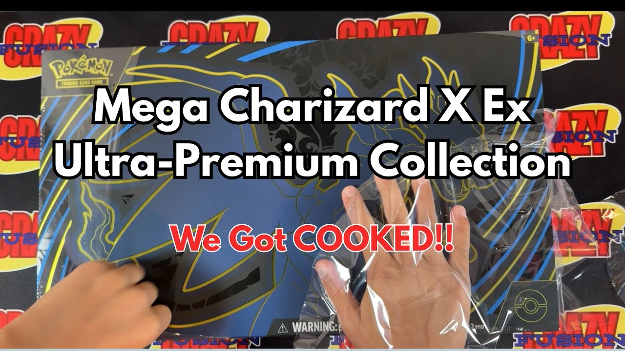 Mega Charizard X Ex Ultra-Premium Collection - Open at your own Risk! 