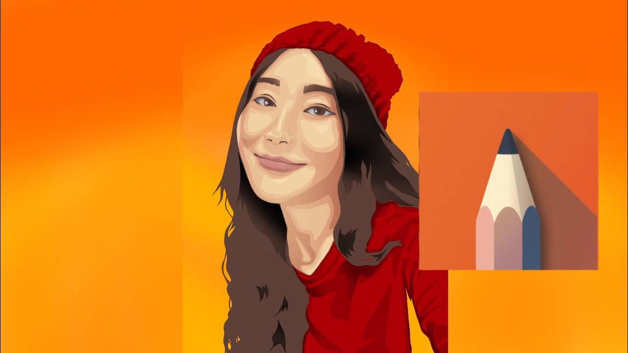 Pindapanda | How To Cartoon Yourself | Vexel Art Tutorial | Autodesk Sketchbook Mobile