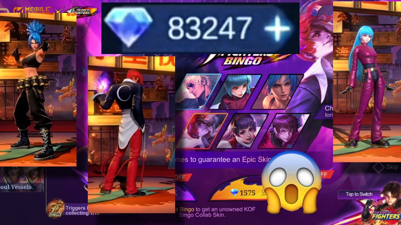 Spending 80k 💎Diamonds On KOF Skin