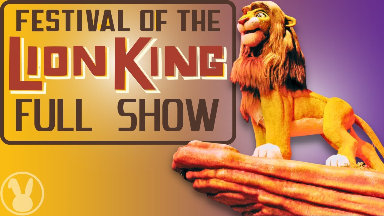 Festival of the Lion King Disney’s Animal Kingdom Full Show 4K