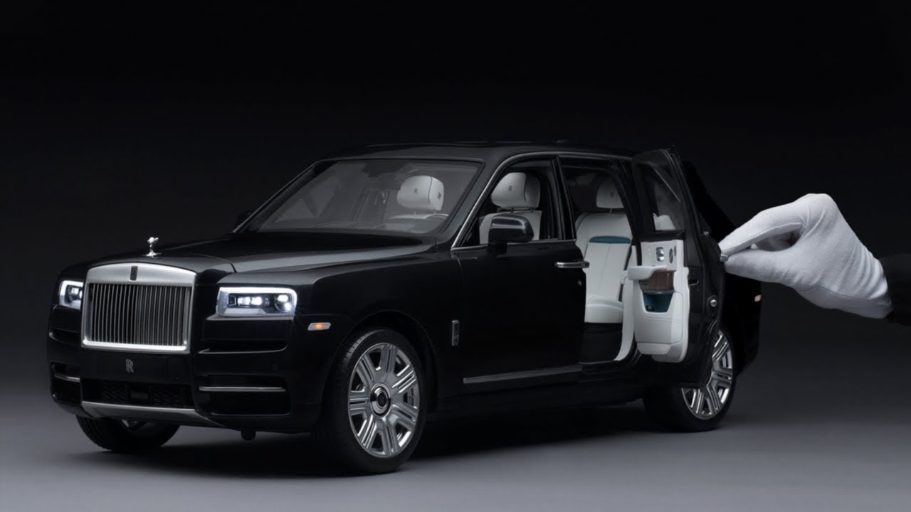 Rolls-Royce Cullinan offered in miniature 1 to 8 scale replica