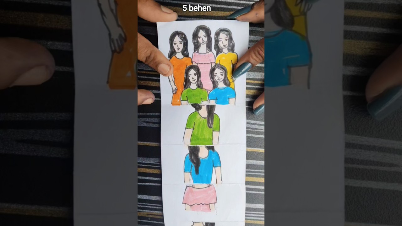 5 behen 😂😅 