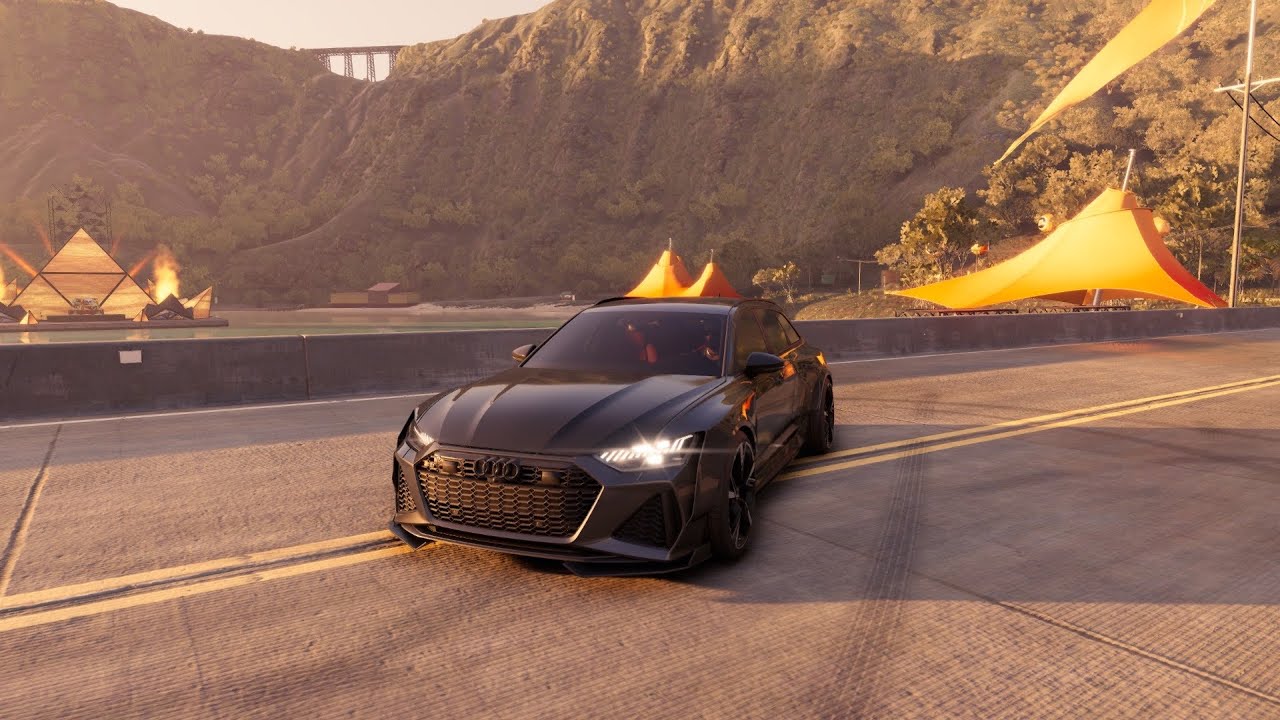 Audi RS6 Avant - The Crew Motorfest | Ligitech G29 Gameplay