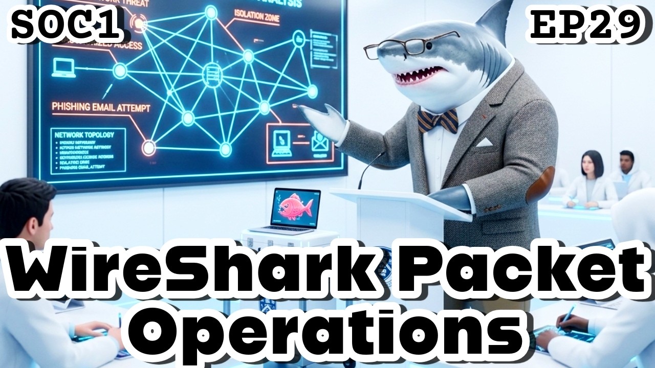 How to Analyze Traffic With WireShark | SOC1 EP29 TryHackMe Network Traffic Analysis