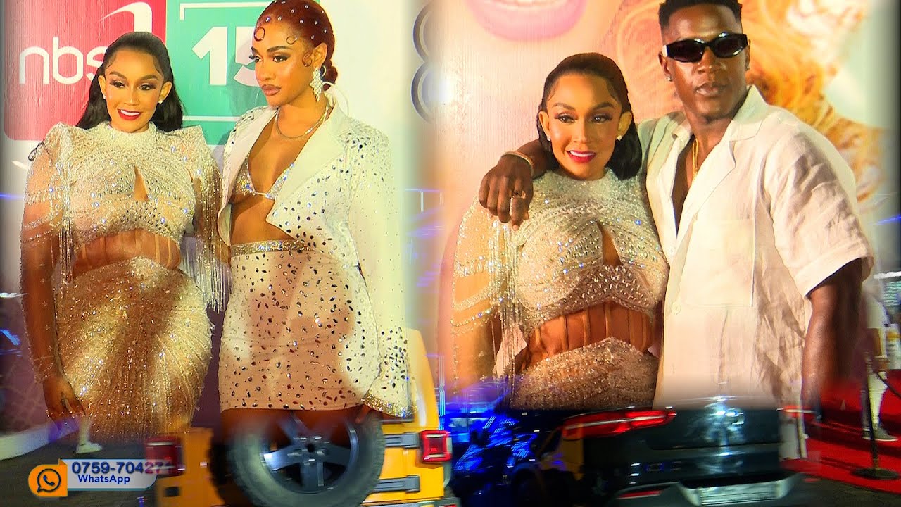Zari And Tanasha Donna Glow in Pomp and Glamour in Kampala at Zari`s White Party