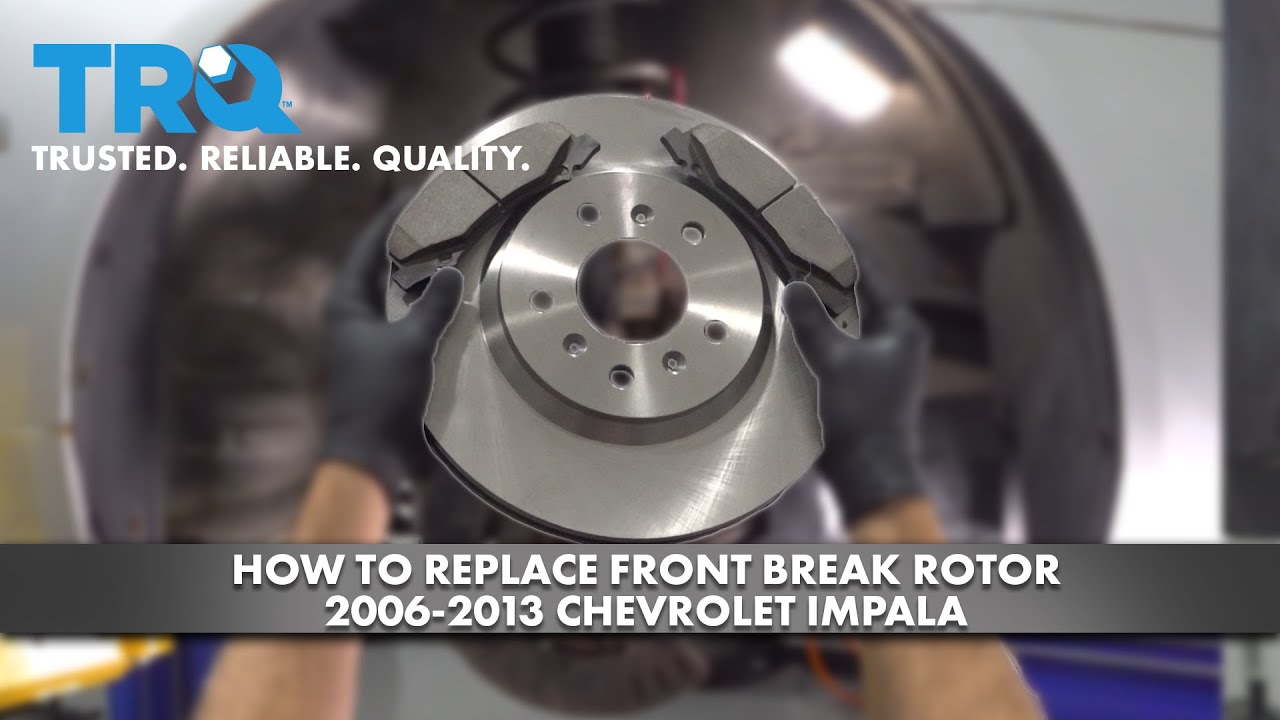Как заменить передний тормозной диск на Chevrolet Impala 2006-2013