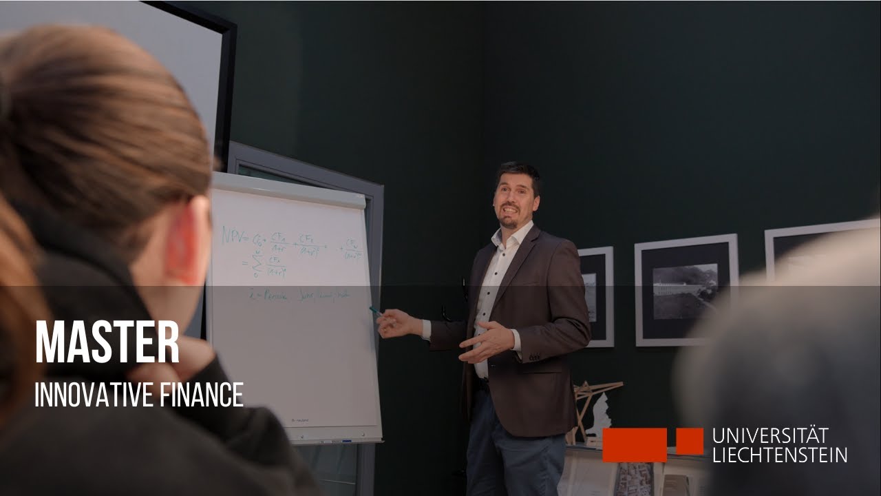 Master&rsquo;s degree programme in Innovative Finance &ndash; University of Liechtenstein
