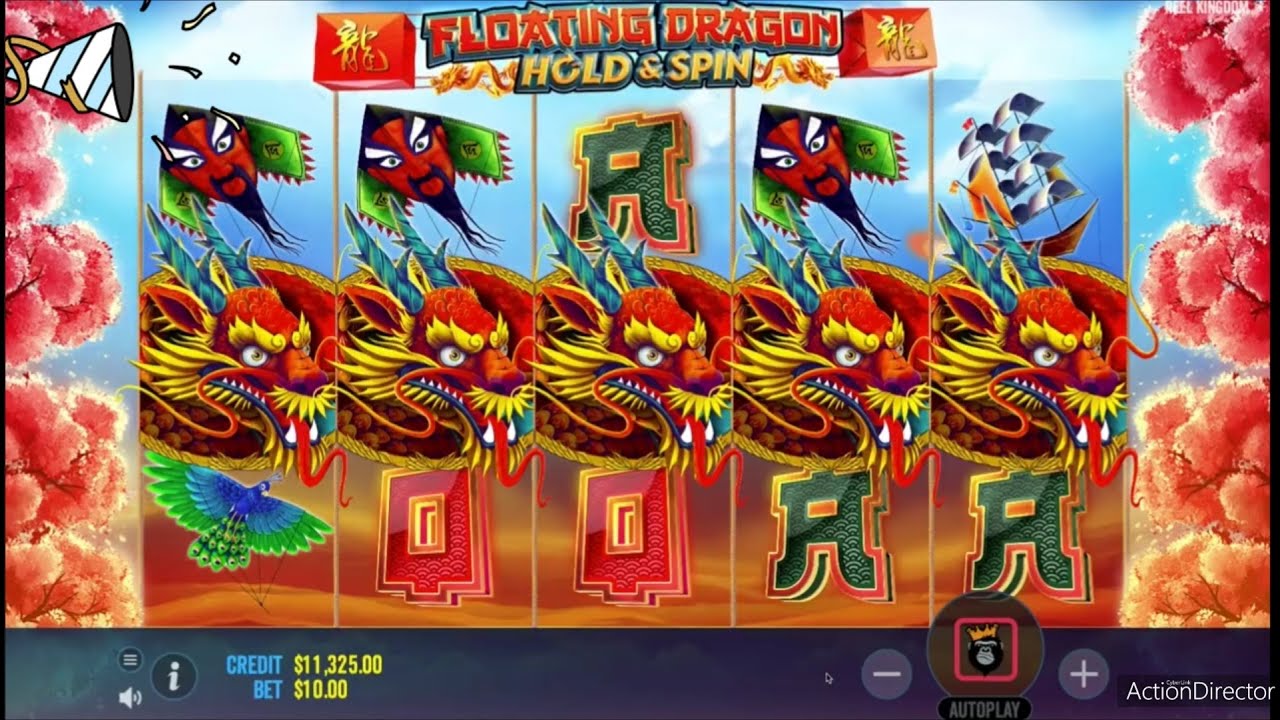 WTF 5 DRAGONS !? 100% LUCK  DRAGON BONUS INSANE WIN - FLOATING DRAGON
