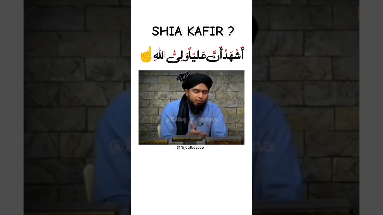Kia Shia Kafir Hyn? #shia #sunni #viral #shorts #religion #karbala #imamali #yahussain #photography
