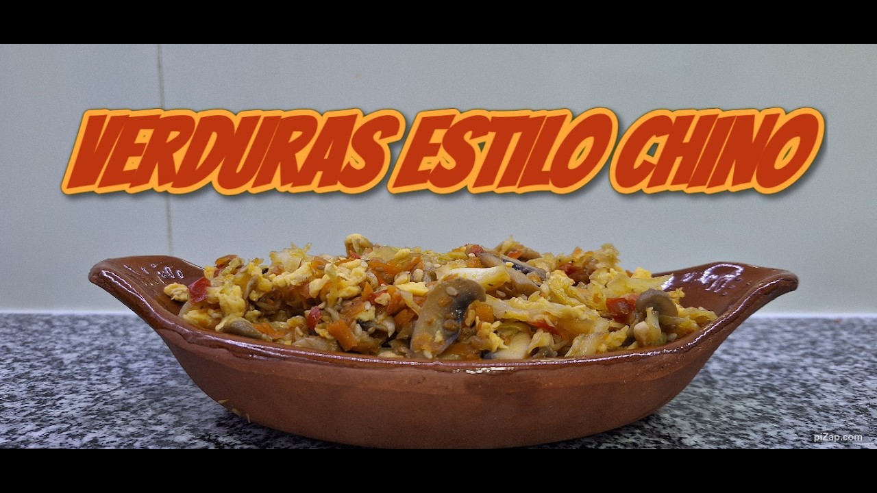 Verduras estilo chino