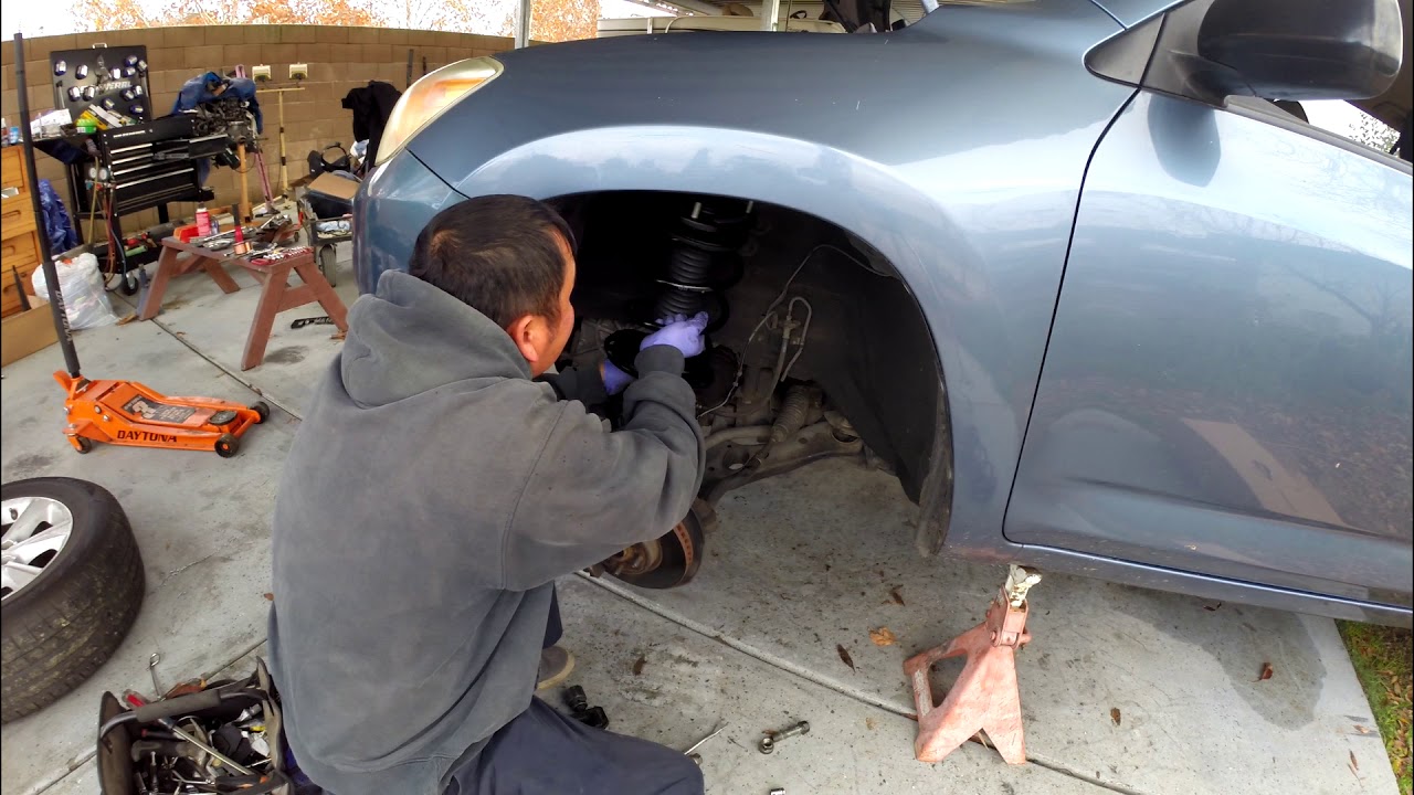 2006 toyota rav4 shock noise and replacement