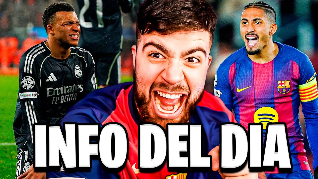 LA COBRA REACCIONA A INFO DEL DIA: MBAPPE DURO CON LA DERROTA Y BARCELONA A OCTAVOS