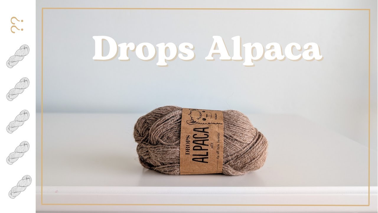 Обзор пряжи Drops Alpaca — Unwisted Threads