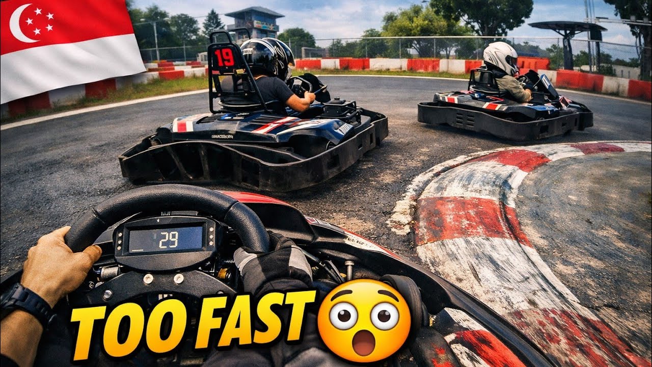 Крупнейшая в Сингапуре трасса для картинга 🇸🇬 Впервые на KF1 Kranji