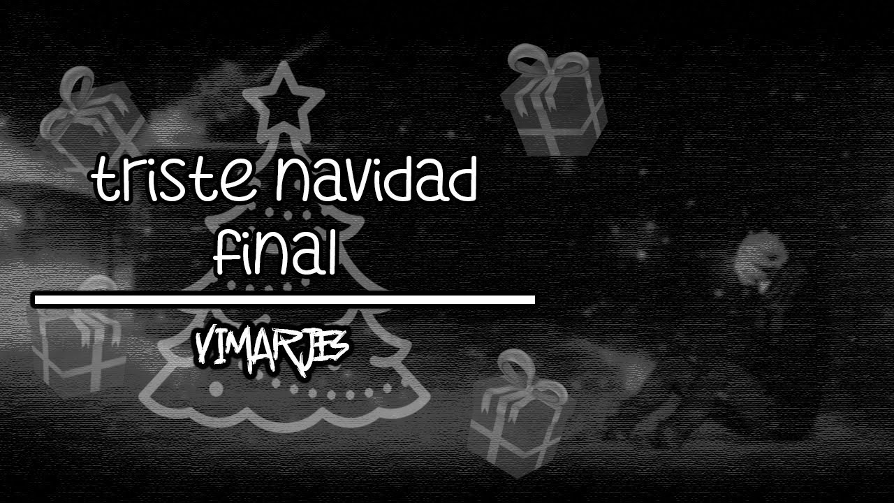 Rap Triste Depresivo || ☠️🌲 TRISTE NAVIDAD FINAL 😭☠️ || Vimarjes || prod. Lost Tape x Vimarjes