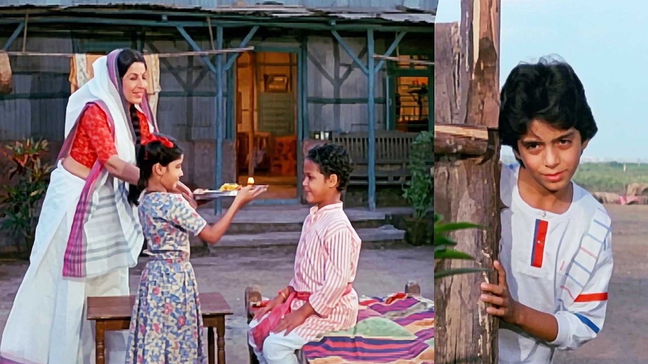 अमीर दोस्त गरीब दोस्त के घर आया राखी बंधवाने : दर्द भरा सीन | Khudgarz | Hindi Movie Sad Scene