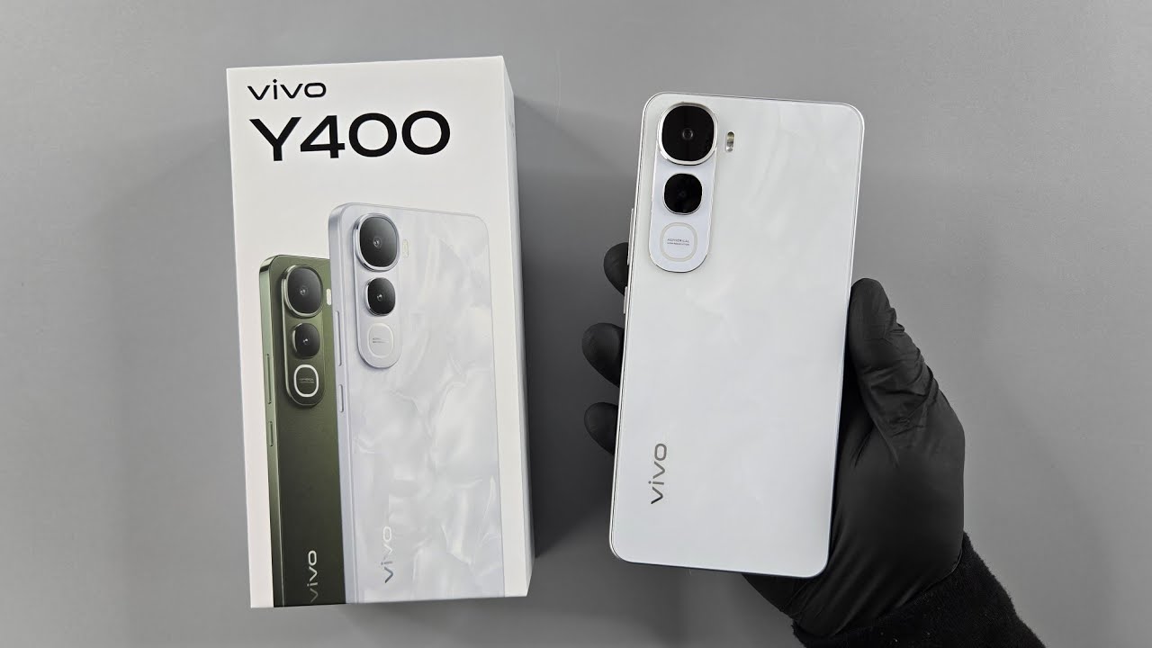 Vivo Y400 Pearl White Unboxing - ASMR