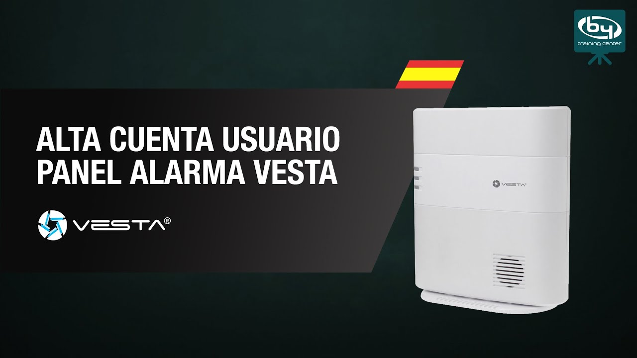 ¿Cómo dar de alta una cuenta de usuario en el panel de intrusión de la Alarma VESTA? | By Demes