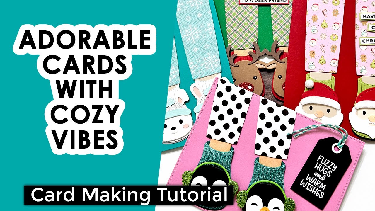 LOTS of Cards...LOTS of Cozy Holiday Vibes! | Spellbinders October 2024 Large Die of the Month