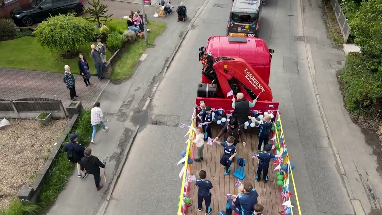 Standish - Queens Jubilee Parade - June 2022