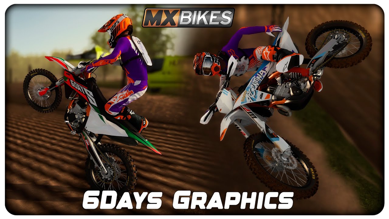 MX Bikes - 2023 KTM SXF – 6Days Portugal + Argentina Graphics
