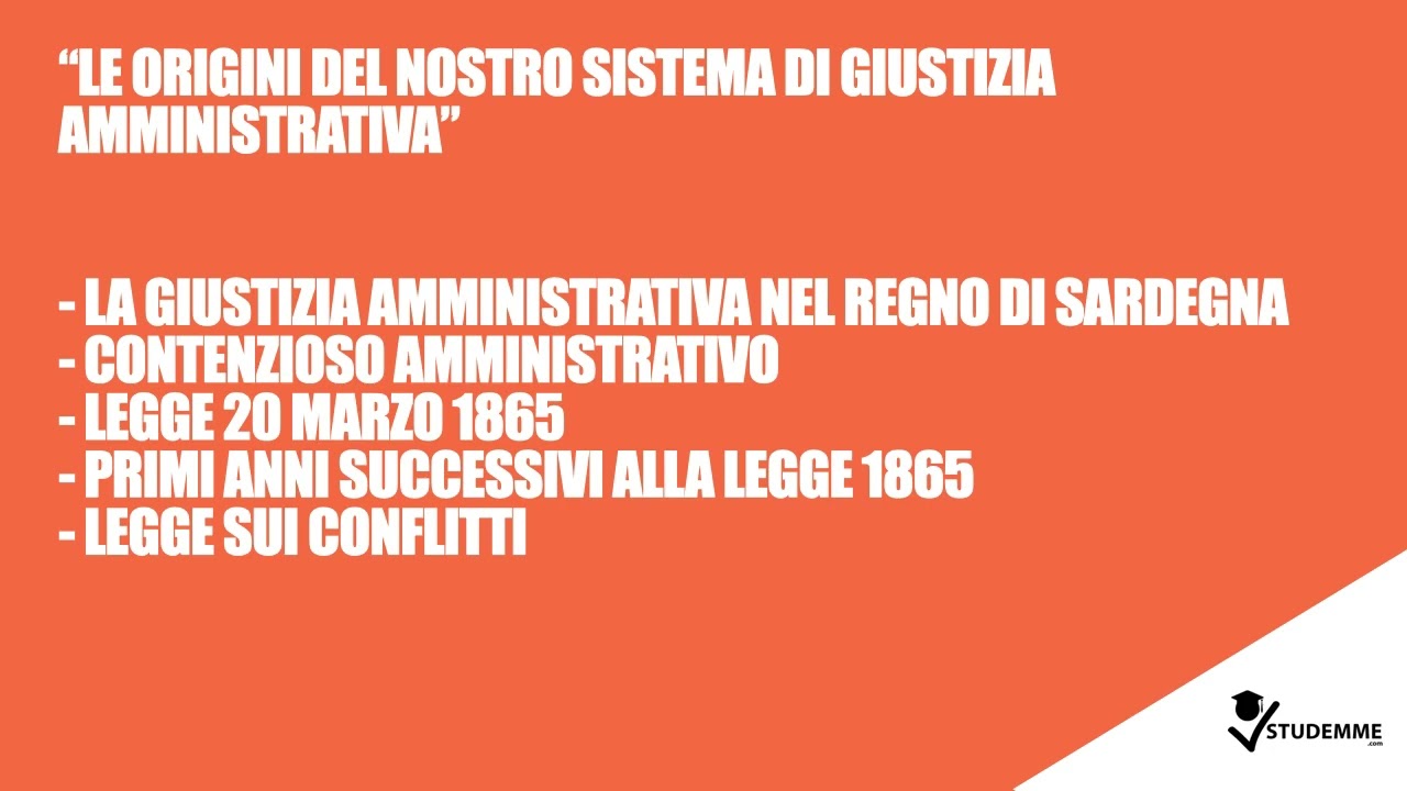 VIDEO RIASSUNTO GIUSTIZIA AMMINISTRATIVA GRATIS