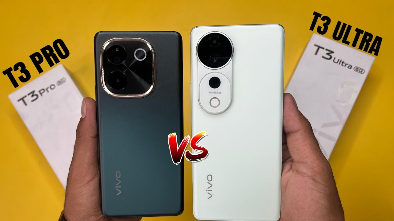 Vivo T3 Ultra 5G Vs Vivo T3 Pro 5G Full Comparison | Big Difference 😱