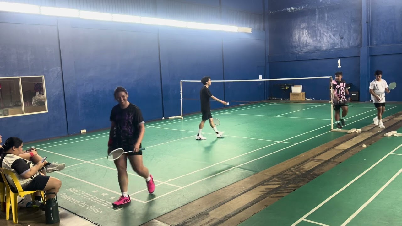 Adie and Sam vs. Adrian and Aaron