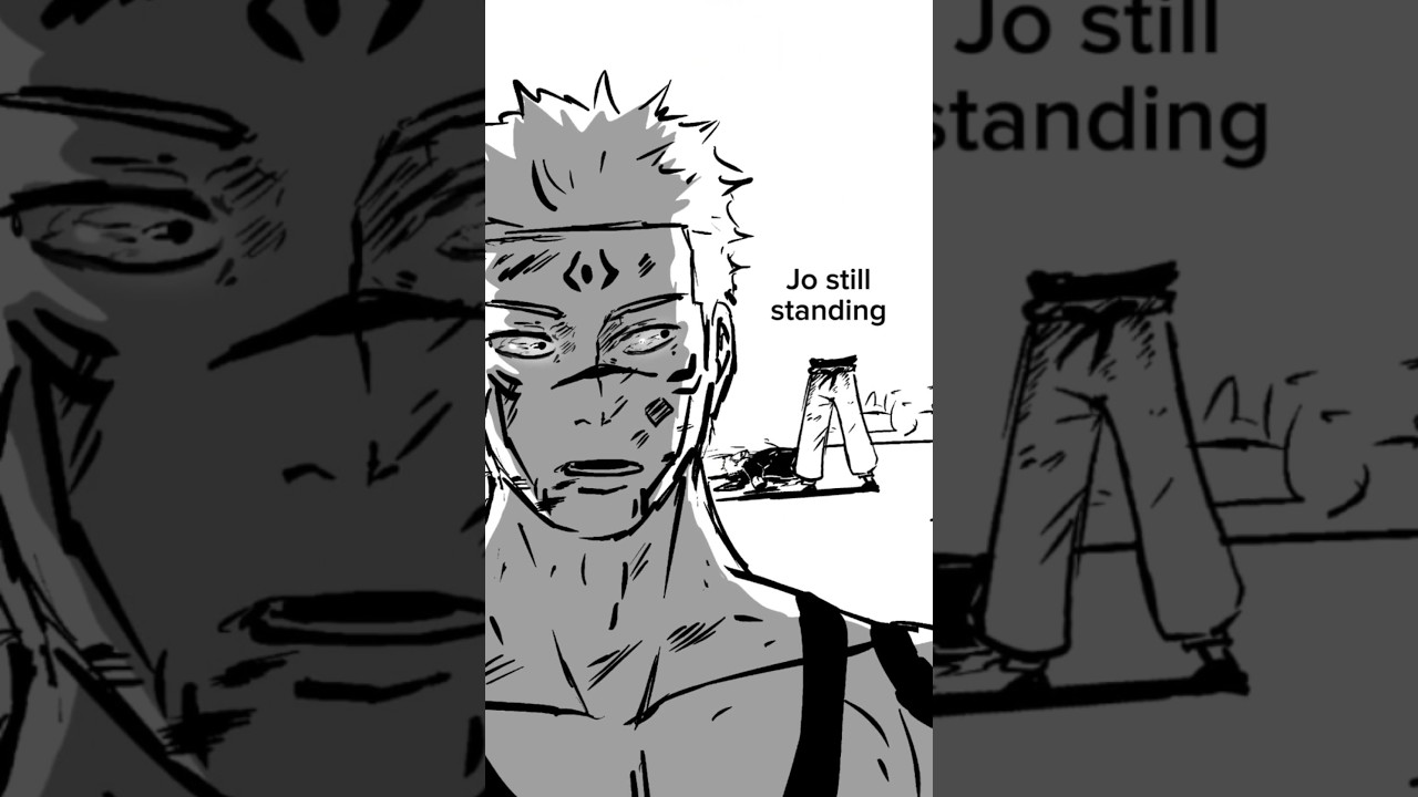 Gojo vs Sukuna Jujutsu kaisen fan animation