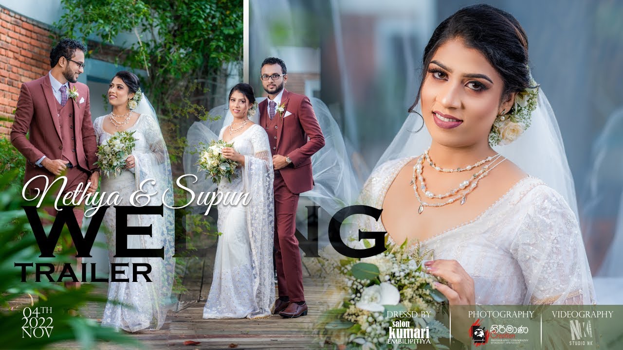 NETHYA & SUPUN  wedding  tralier | PHOTOGRAPHY  NIRMANA CREATION | VIDEOGRAPHY STUDIONK