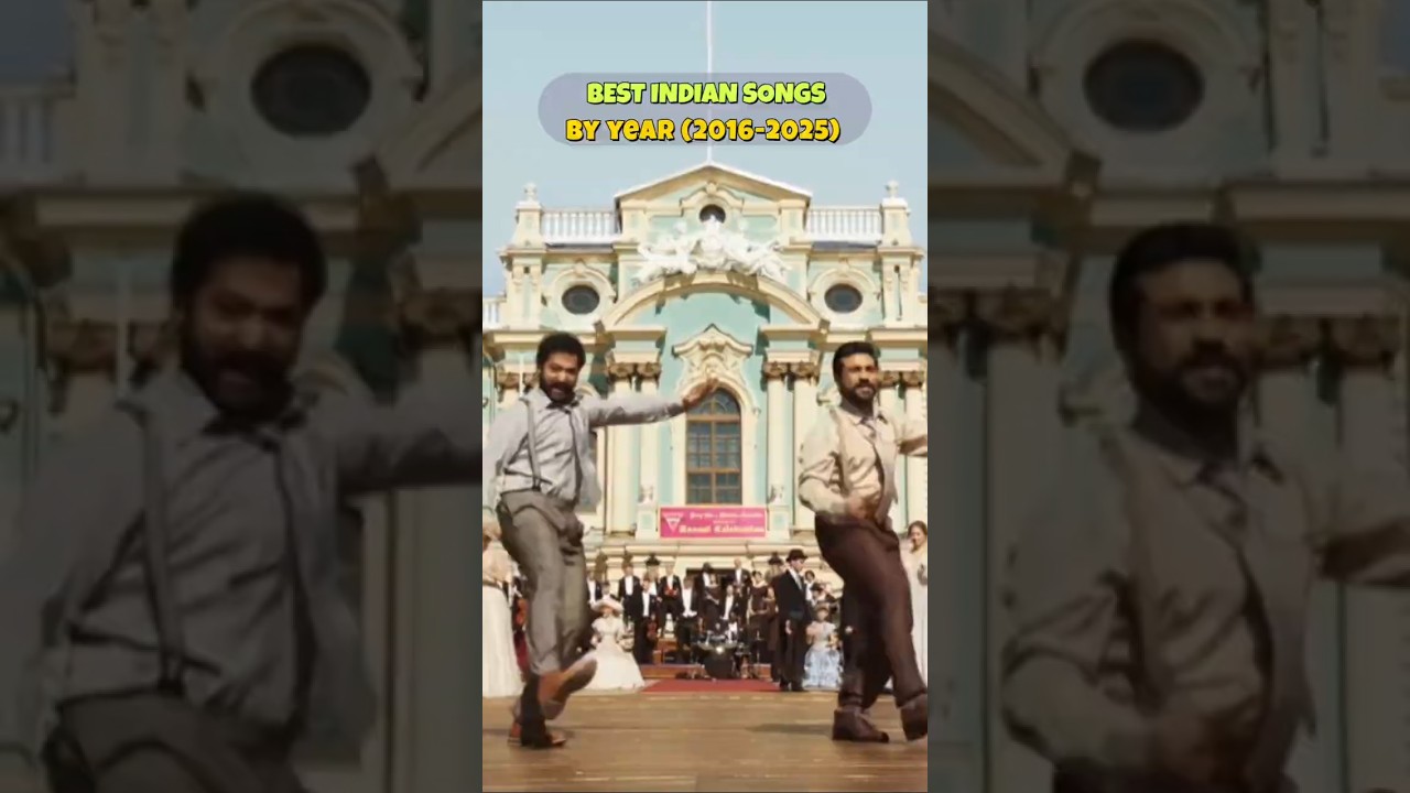 The Biggest Indian Song Every Year (2016&ndash;2025) 🎶🔥 | MusicTally | #musictally #shorts #bestsongs