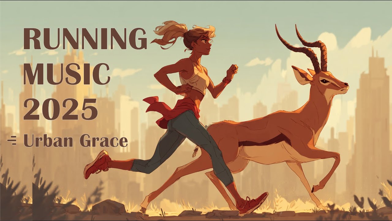 [Pop Running Music] Urban Grace 🌆 Morning City Vibes | Gentle Energy, Antelope Steps & Creative Flow