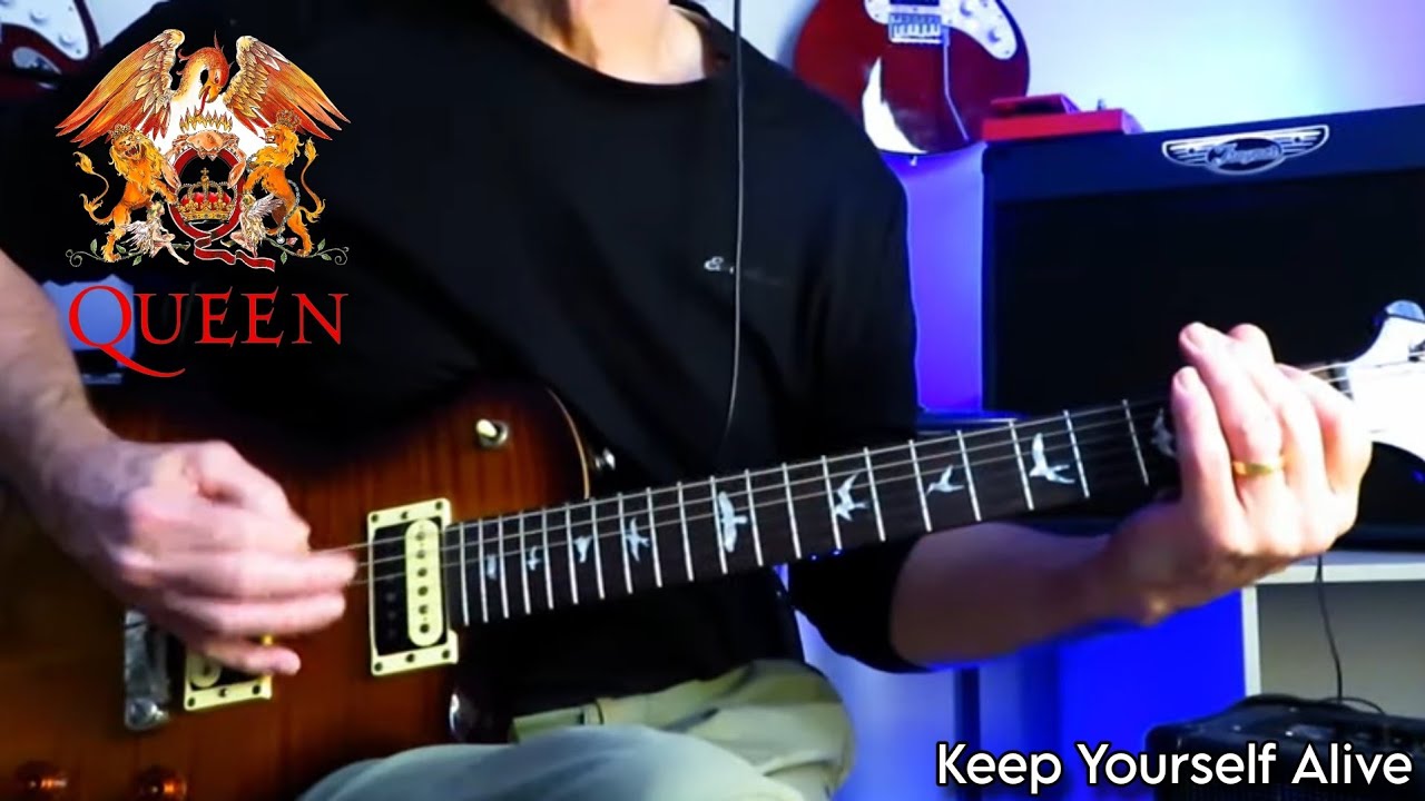 Queen - Keep Yourself Alive. Guitar Cover KDA
