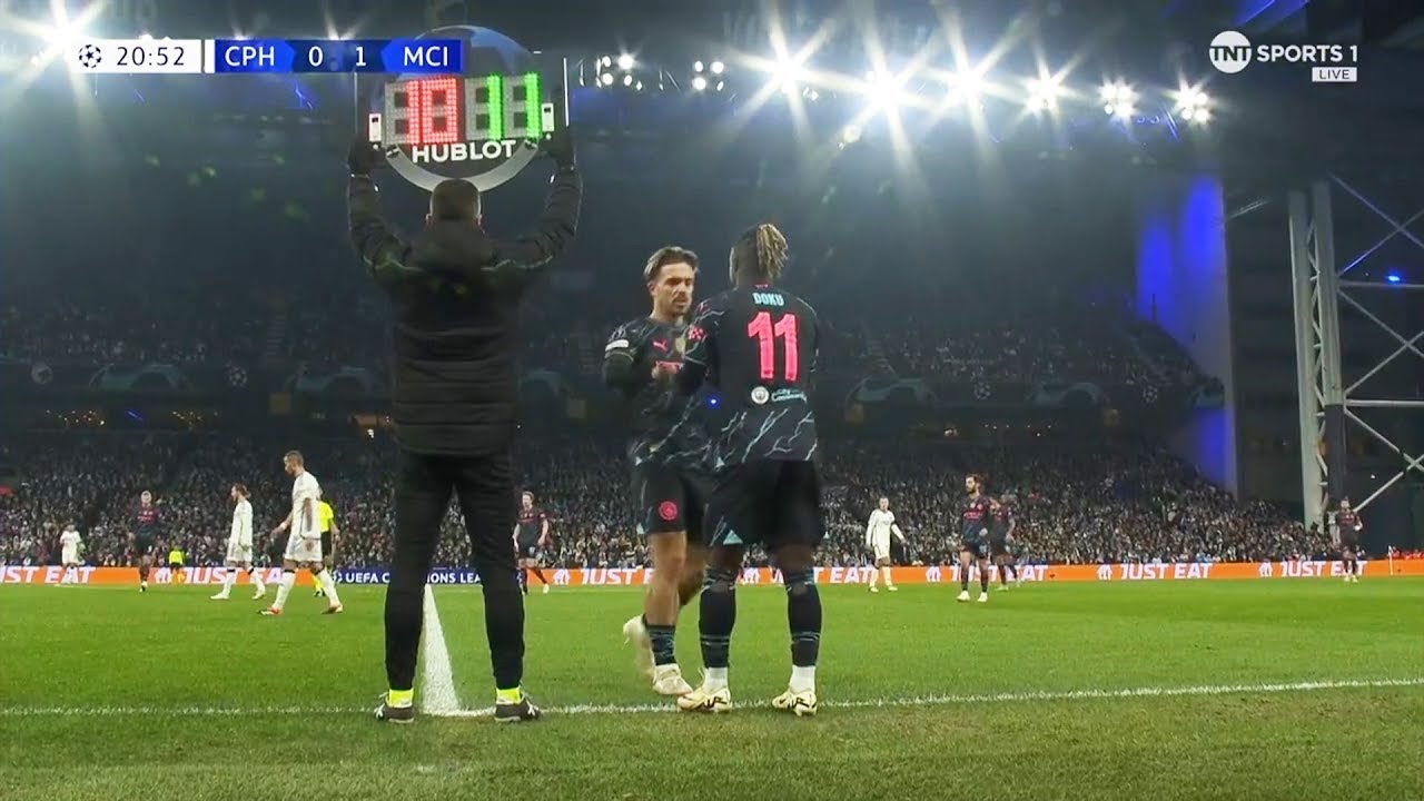 Jeremy Doku vs Copenhagen (UCL) HD 1080i