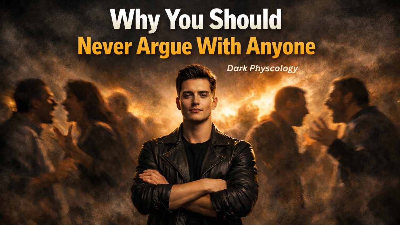 Never Argue With Anyone | Dark Psychology Power Move