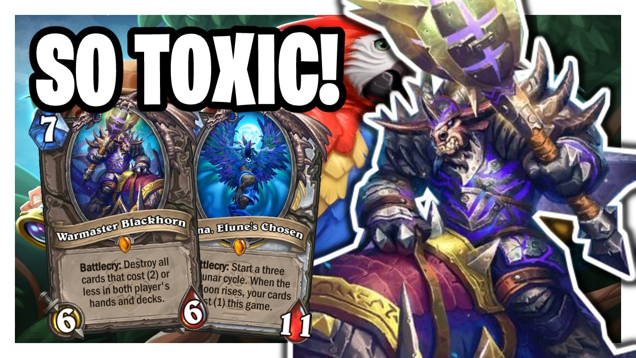 Blackhorn Priest BURNS Entire Decks! Echoes of the Infinite Hearthstone Priest Deck