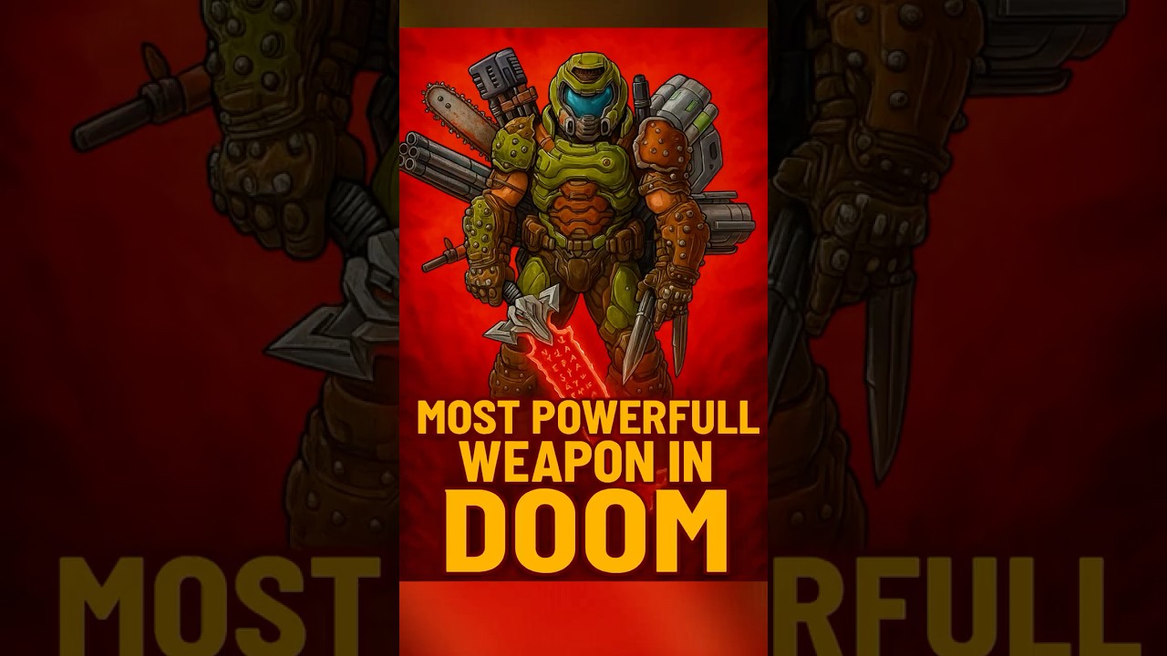 What&rsquo;s The Most Powerful Weapon in Doom #doomslayer #doom #doomguy #doomdarkages #gaming #games